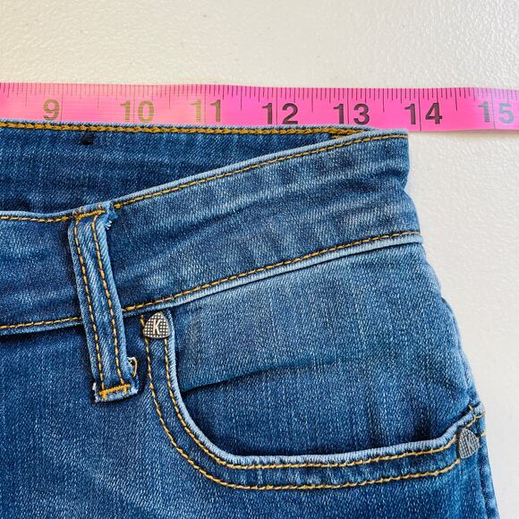 Kut from the Kloth Diana Fab Ab Skinny Hi-Rise Blue Denim Y2K Jeans Size 2 - Picture 10 of 13